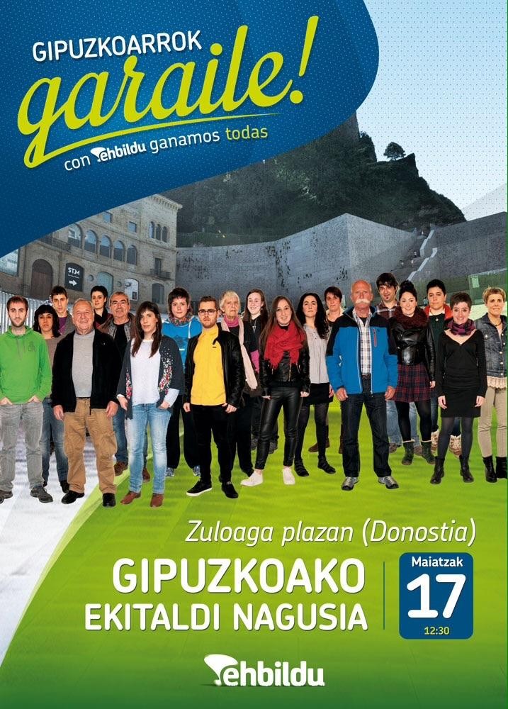 GIPUZKOAKO EKITALDI NAGUSIA. Gipuzkoarrok garaile 