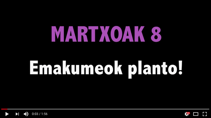 [BIDEOA] Zestoako emakumeek ere planto egingo dute martxoaren 8an