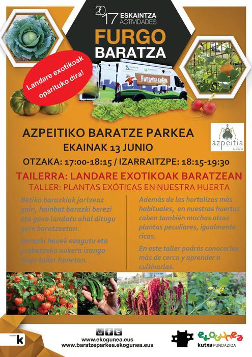 Tailerra: 'Landare exotikoak ortuan'