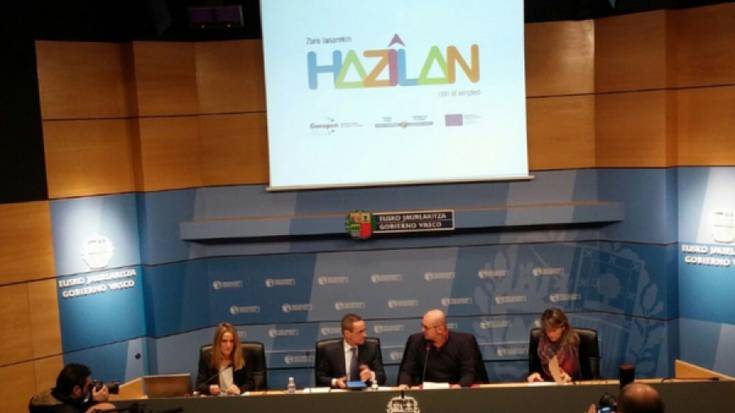 Hazilan proiektua: Euskadiko gazteentzako 5.000 enplegu sortzea helburu
