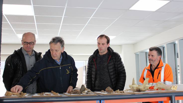 Antxieta arkeologia taldearen egoitza berriaren inaugurazio ekitaldia
