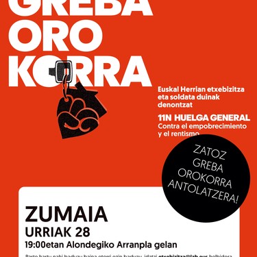 Greba orokorra antolatzeko asanblada