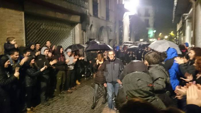 Jabi Agirre azpeitiarra atera da kartzelatik