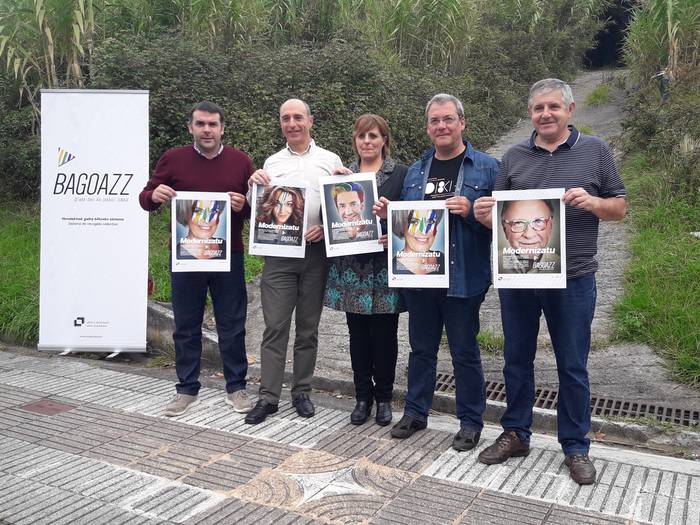 2018an martxan jarriko den zabor bilketa sistema berriaren kanpaina aurkeztu da 