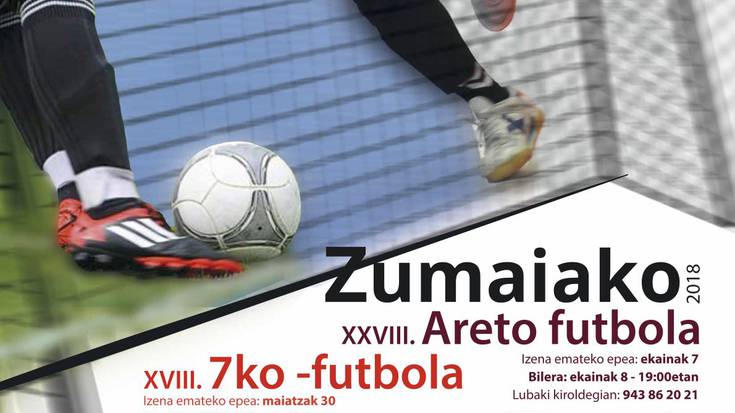 Areto futbol eta 7ko futbol txapelketetarako izen-emateak zabalik daude