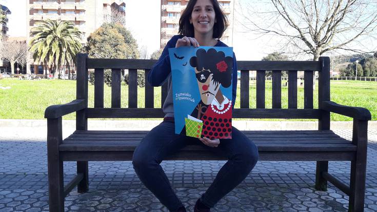 Maria Lopez: “Inauterietan ikusten ditugun mozorroak irudikatu nahi izan ditut”