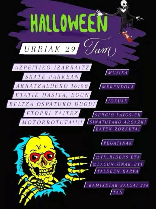 Halloween Jam festa