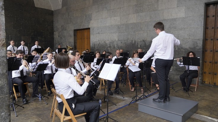 Azkoitiko Musika Bandak girotu du Kontzejupea