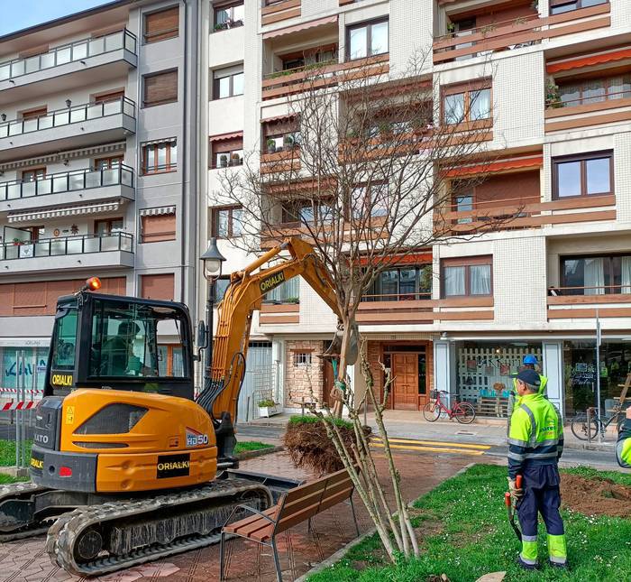 Landaketa eta lanen inguruko datuak eman ditu Zarauzko Udaleko Lorezaintza sailak