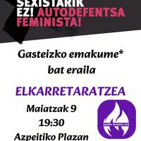 Haroko hilketa matxista salatzeko elkarretaratzea