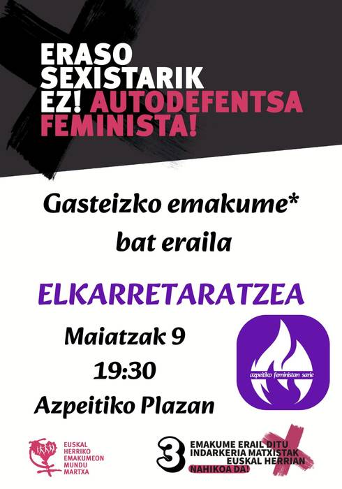 Haroko hilketa matxista salatzeko elkarretaratzea