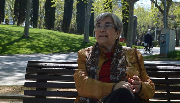 Miren Etxezarreta: "Pentsioen alde borrokatu behar dugu desagertu ez daitezen"