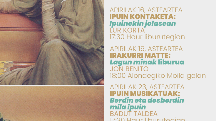 Liburu aurkezpena eta irakurketa musikatua