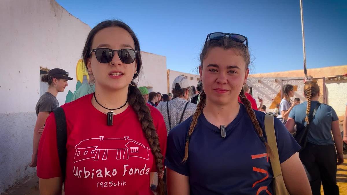 Darahlik Saharara egindako aurtengo bidaia, bideo erreportajean