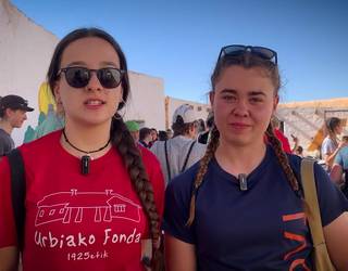 Darahlik Saharara egindako aurtengo bidaia, bideo erreportajean