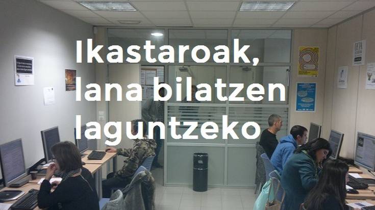 Ikastaroak, lana bilatzen laguntzeko, martxoan eta apirilean