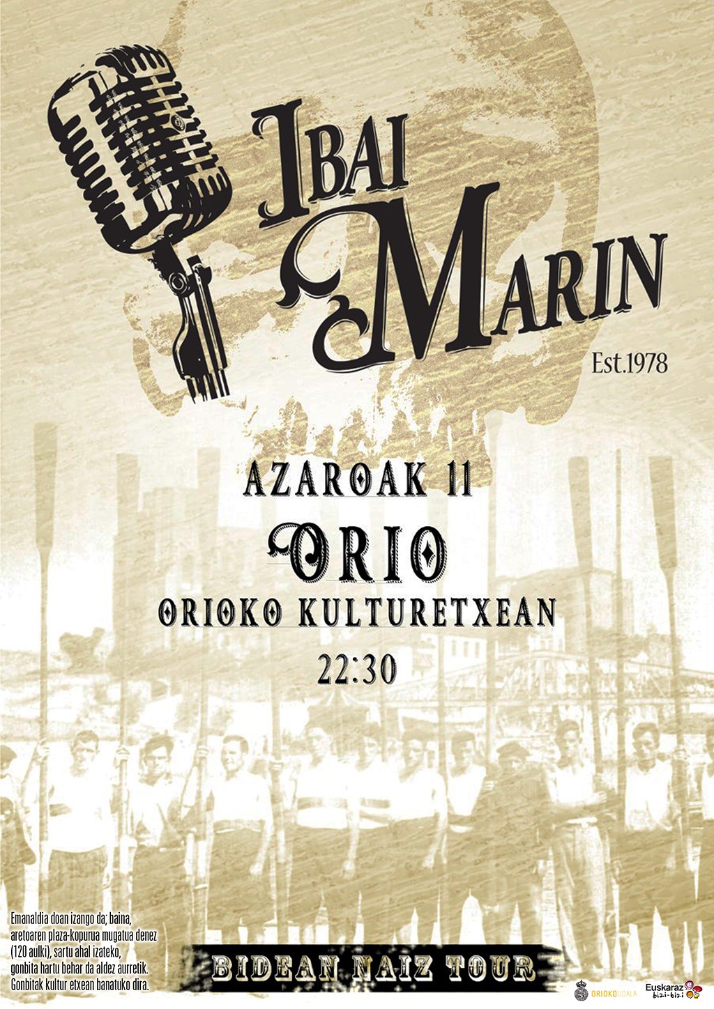 Ibai Marin abeslariaren kontzertua