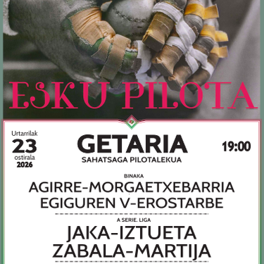 Kirola: San Antonetako Binakako Pelota Txapelketa