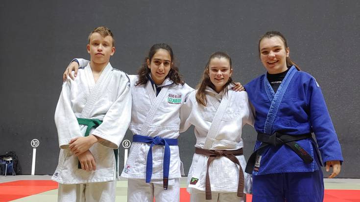 Lizardiko lau judoka lehiatuko dira Espainiako Txapelketan