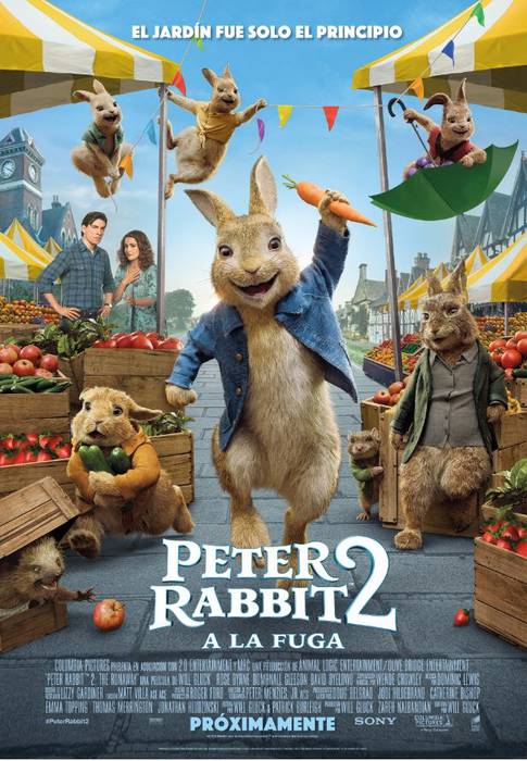 'Peter Rabbit 2: A la fuga' filma