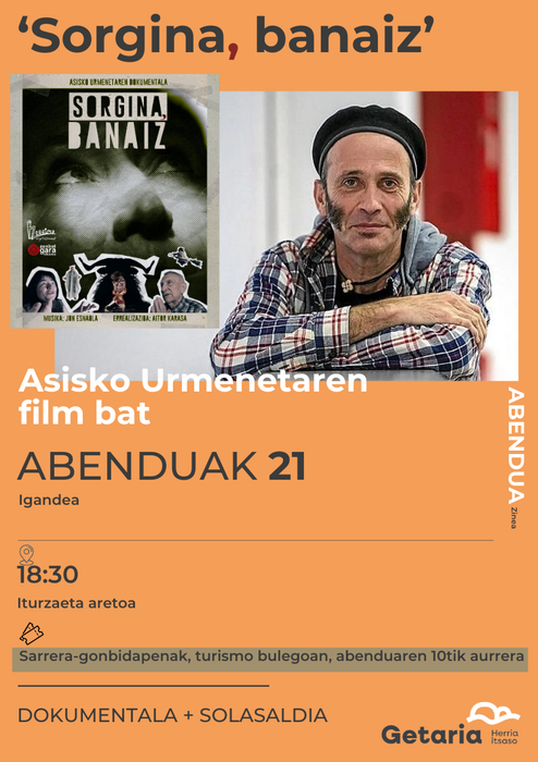 Proiekzioa eta solasaldia: 'Sorgina, banaiz'