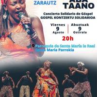 Gospel kontzertu solidarioa: Aba Taano