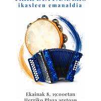 Emanaldia: Bizkargi eskolakoen trikitixa eta pandero entzunaldia