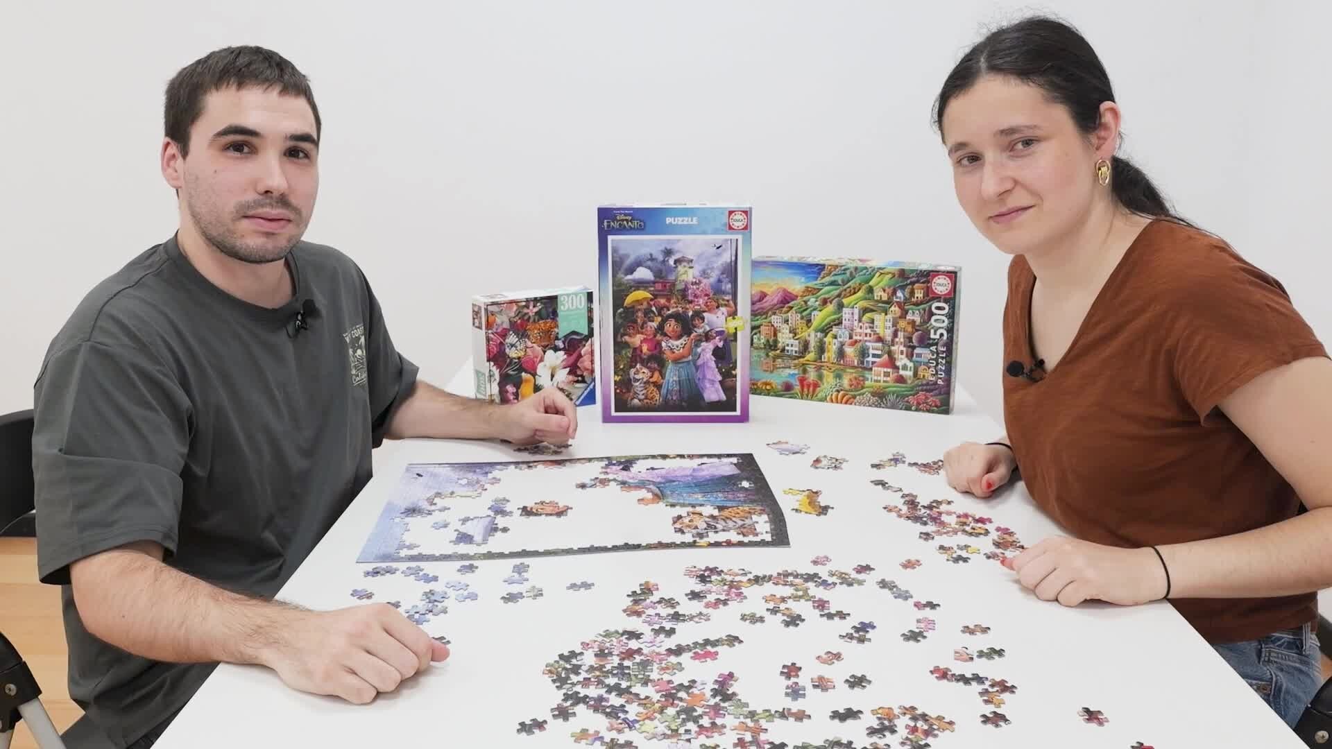 Azkoitiko aurreneko puzzlea, osatzear