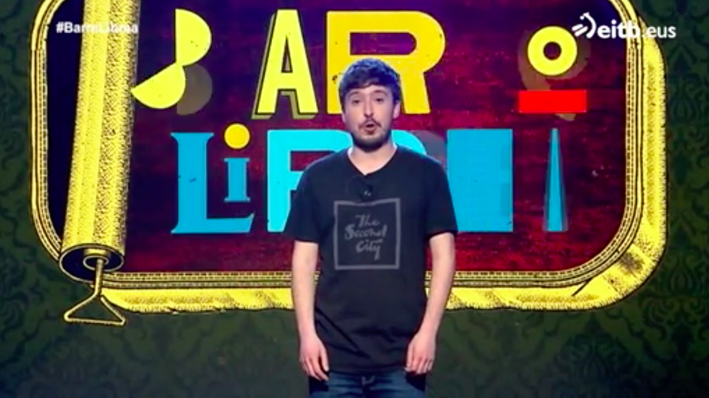 Iñigo Antsorregik ETB1eko 'Barre Librea' saioan parte hartu du