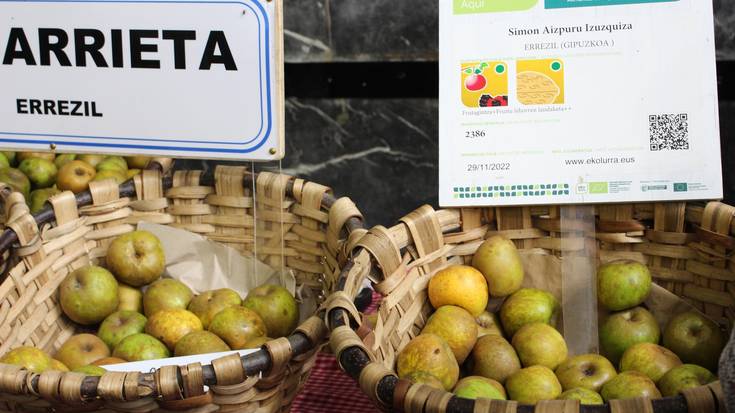 Bertako produktuak nagusi, Errezilgo Sagarraren Azokan