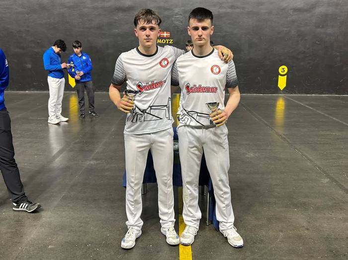 Julen Etxaniz eta Jon Arregi txapeldunorde, Gipuzkoako Udaberri Txapelketan