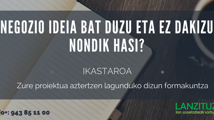 Langabetuak lan mundura hurbiltzeko Lanzituz programa abiatu du Iraurgi Berritzenek, hirugarrenez