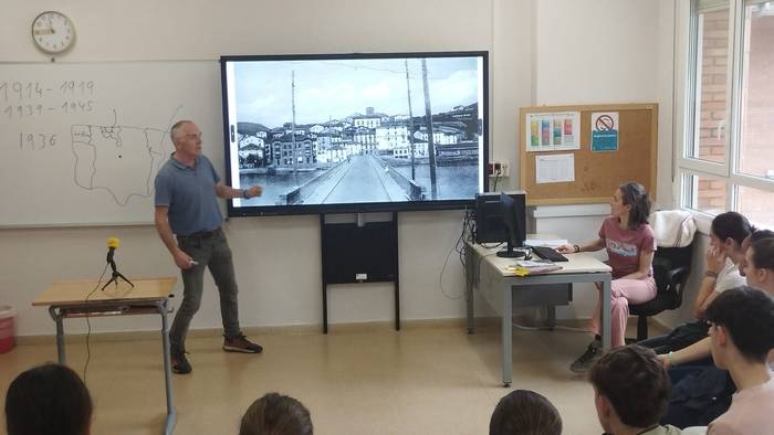 Iñaki Iturainen hitzaldia: 1936ko gerraren ubera Orion