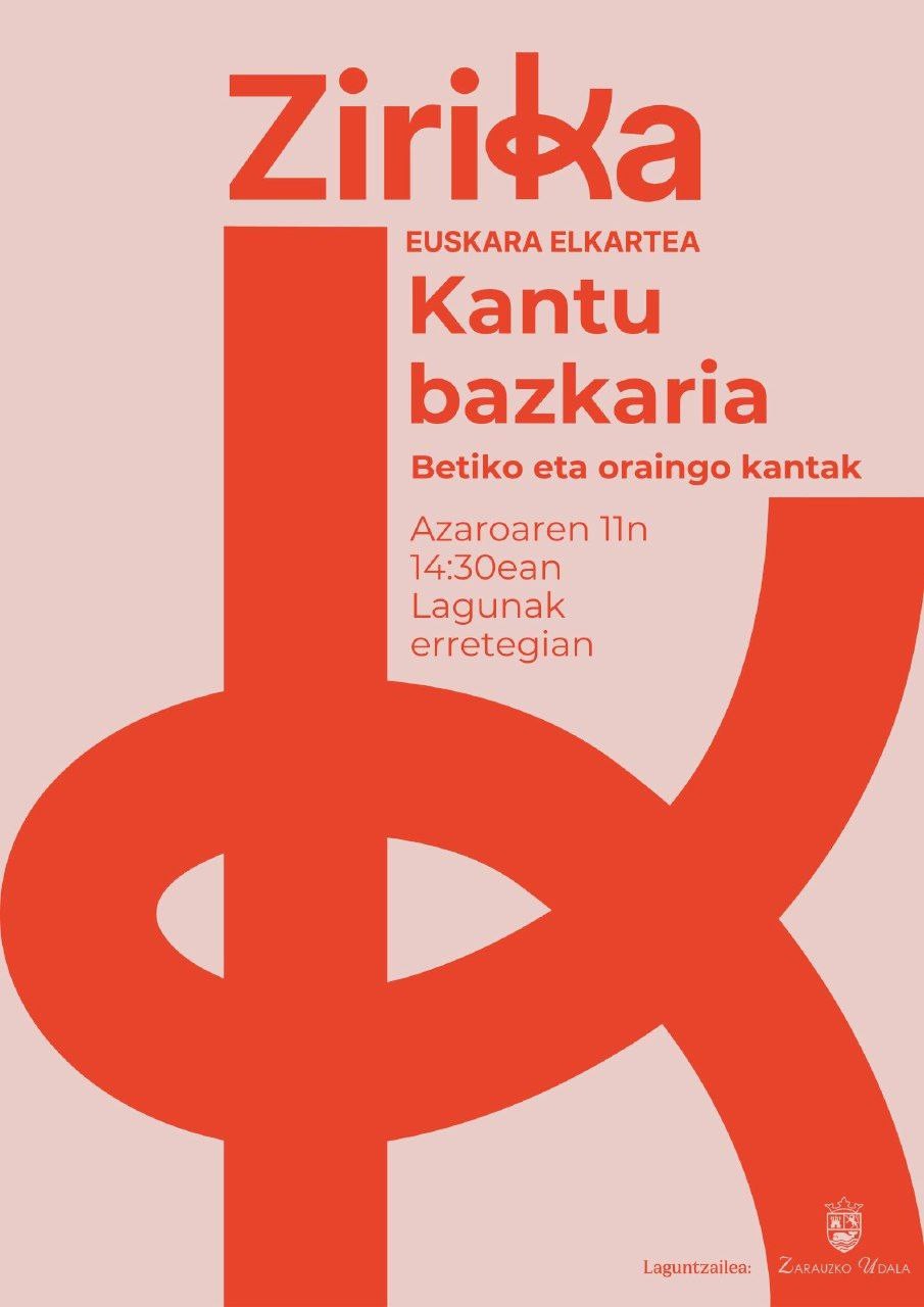 Kantu-bazkarirako txartelak laster salgai
