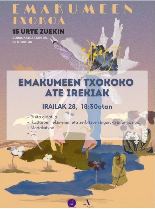 Emakumeen Txokoan ate irekien saioa