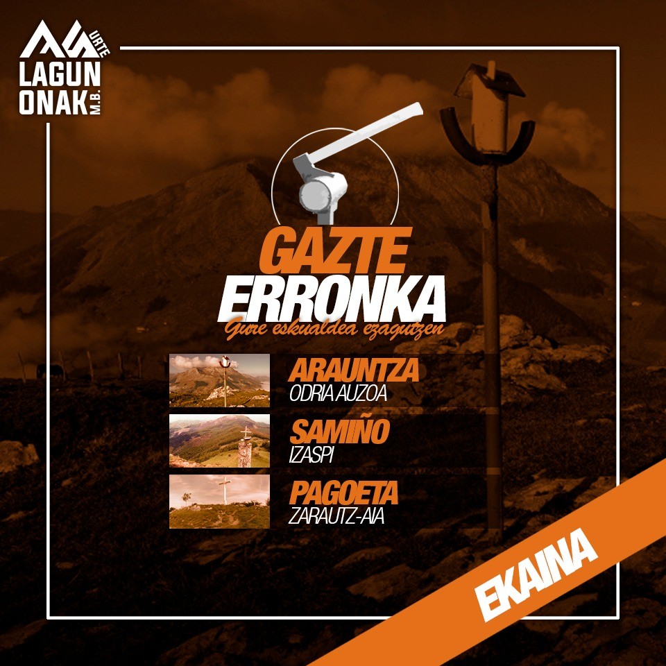 #GazteErronka: ekaineko mendiak