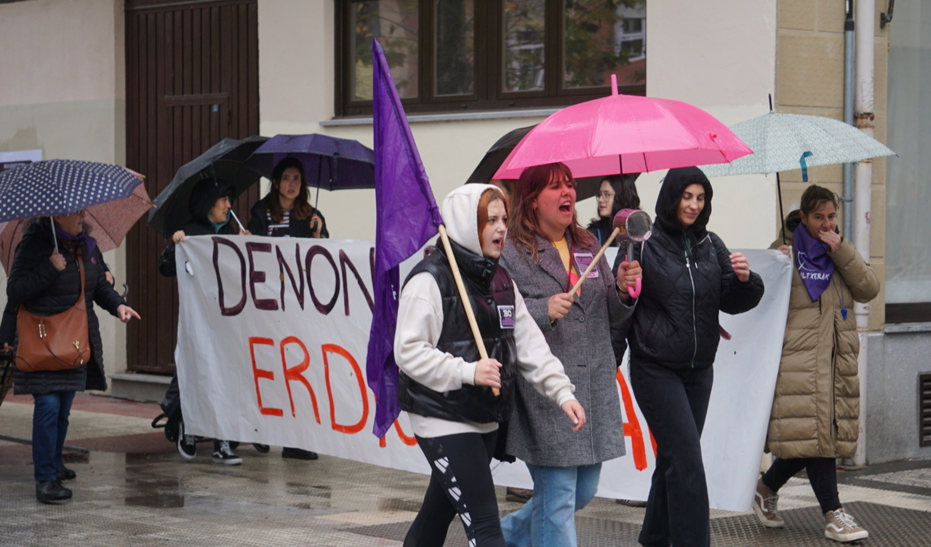 Greba egunaren lehen balorazio positiboa egin du Orioko Mugimendu Feministak