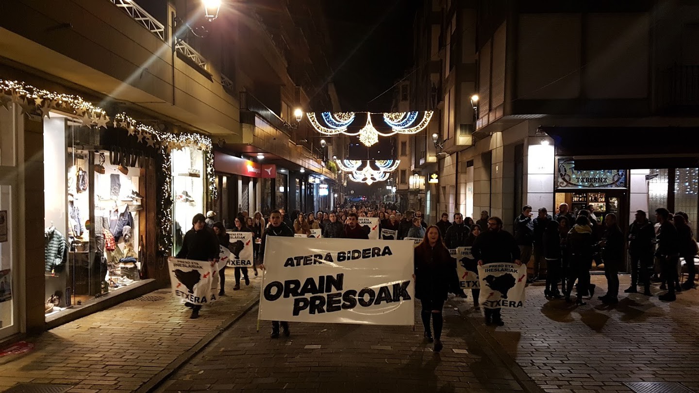 Abenduaren 31n egingo den manifestazioaren ordu aldaketa
