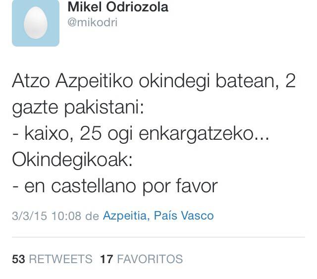 Mikel Odriozolaren txioa zeresana ematen ari da
