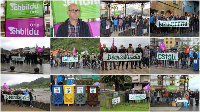 Orioren etorkizunerako "ezinbestekoak" diren gakoak nabarmendu ditu EH Bilduk ekitaldi ibiltarian