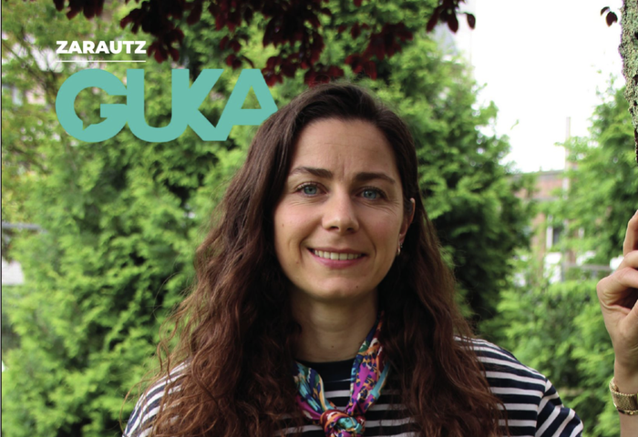 Alba Menendez, Marta Arribas eta Ibon Fernandez protagonista, uztaileko Zarautz Guka aldizkarian