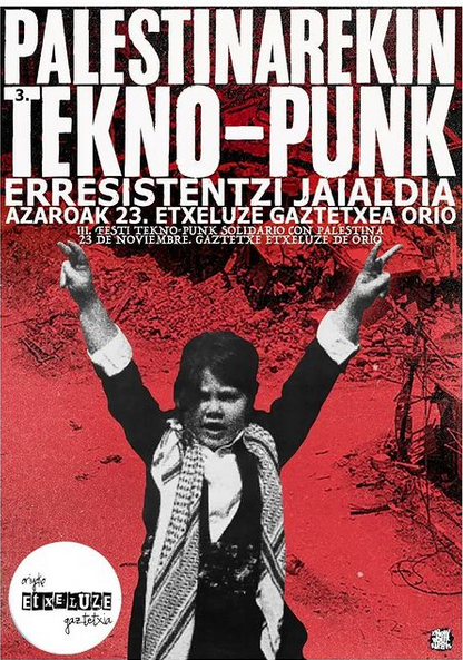 Palestinarekin tekno-punk erresistentzia jaialdia