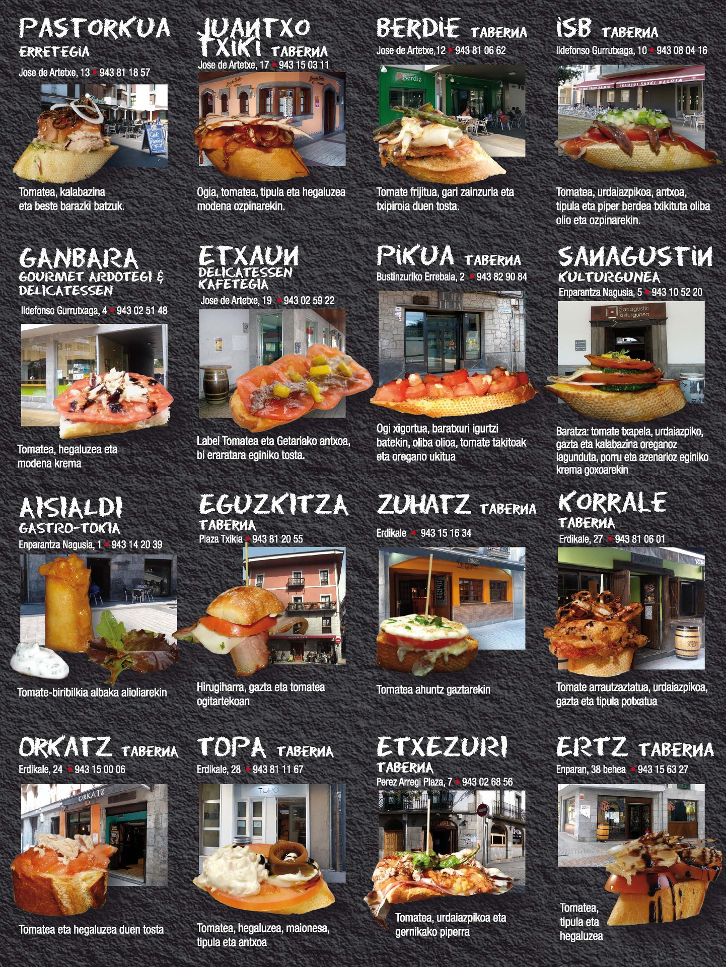 Azoka Herritik pintxo poteoa izango da gaur, herriko ekoizleen tomatea oinarri