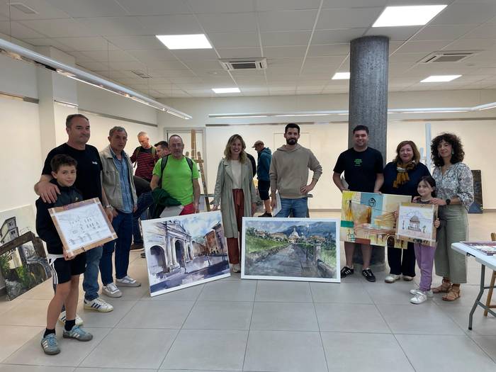 Mikel Sanz iruindarrak irabazi du Kale Pintura Lehiaketaren sari nagusia