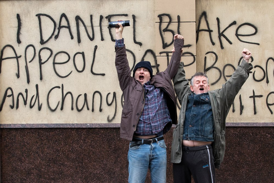 'I, Daniel Blake' filma eskainiko dute bihartik zapatura, Paradisu Zinemak eta Elkar-ekinek