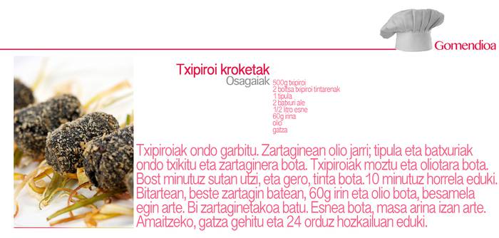 Errezeta: txipiroi kroketak