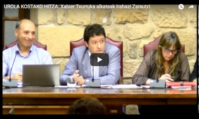 Irabazi Zarautzek zuzenketa eskatu dio alkateari, udalbatzarrean erakutsitako "jarrera matxistagatik"