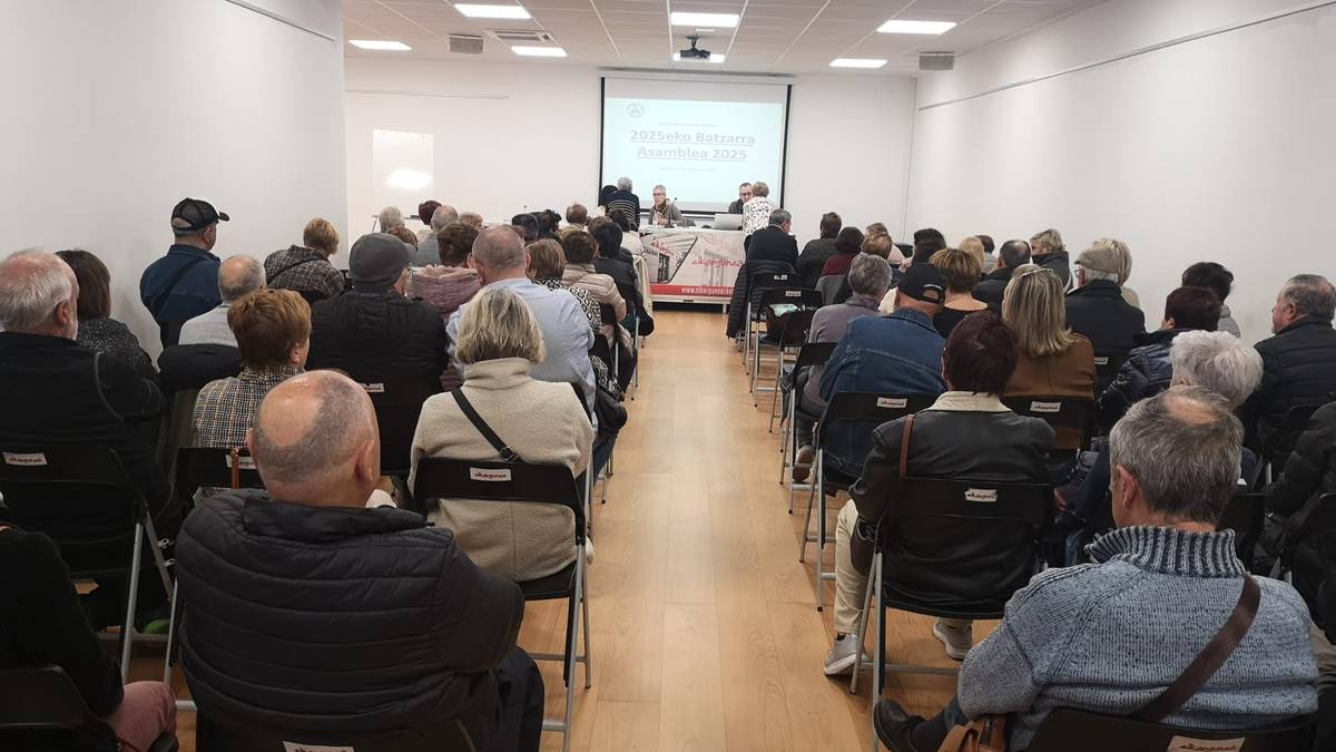 Plaza Ondo jubilatuen elkarteak zapatuan egingo du urteko batzar orokorra