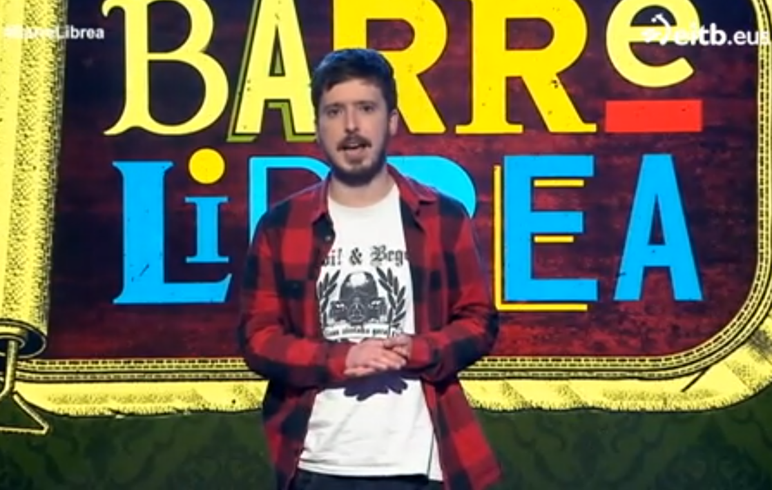 Iñigo Antsorregi, ETB1eko 'Barre librea' saioan