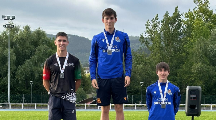 Joseba Torresek brontzezko domina lortu du Euskadiko Atletismo Txapelketa Absolutoan